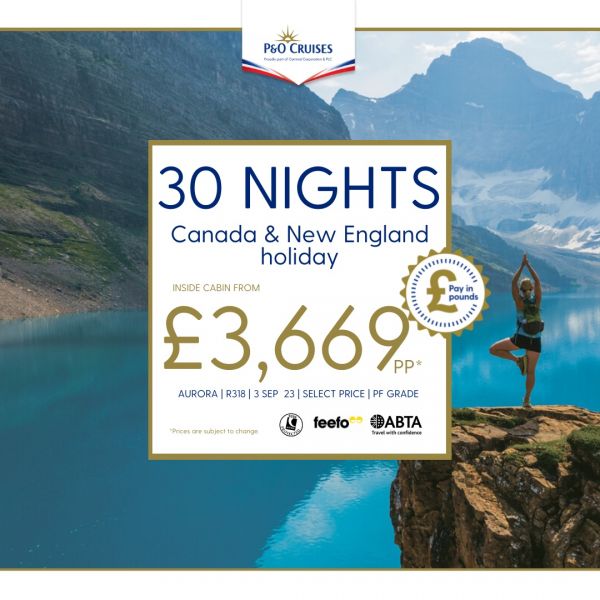 P&O 30 Night Cruise